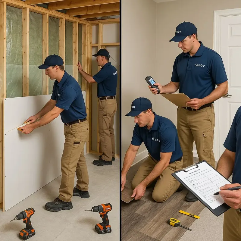 Repairs and Reconstruction process in Forsyth County, GA