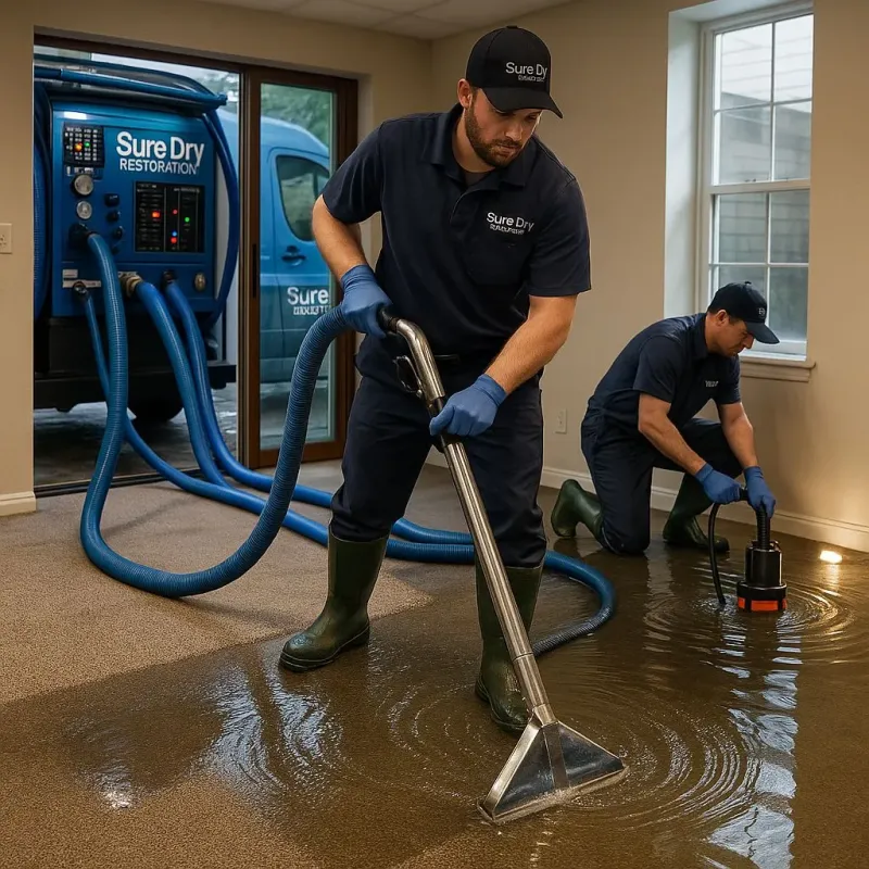 Water Extraction and Removal process in Forsyth County, GA